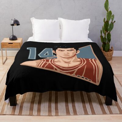 Slam Dunk Hisashi Throw Blanket