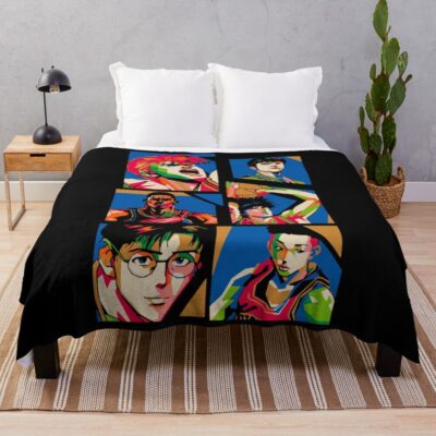 Slam Dunk Retro Vintage Tshirt Throw Blanket