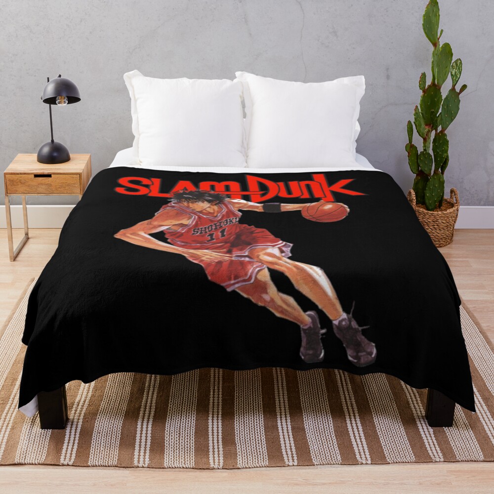 Slam Dunk Throw Blanket