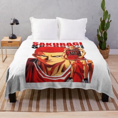 Sakuragi Throw Blanket