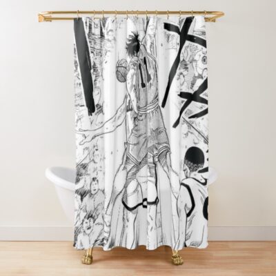 Rukawa Dunk Shower Curtain