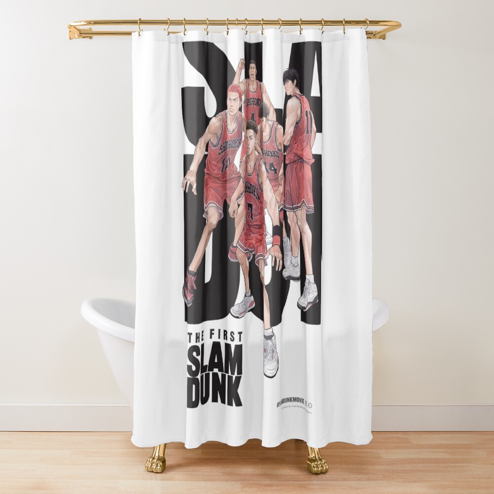 The First Slam Dunk Team Shower Curtain