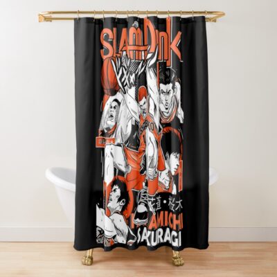 Hanamichi Sakuragi Shower Curtain
