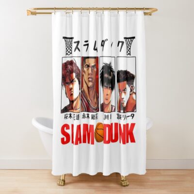 Slam Dunk Hanamichi Sakuragi Shokocu Shower Curtain