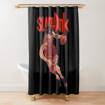Slam Dunk Rukawa Shower Curtain