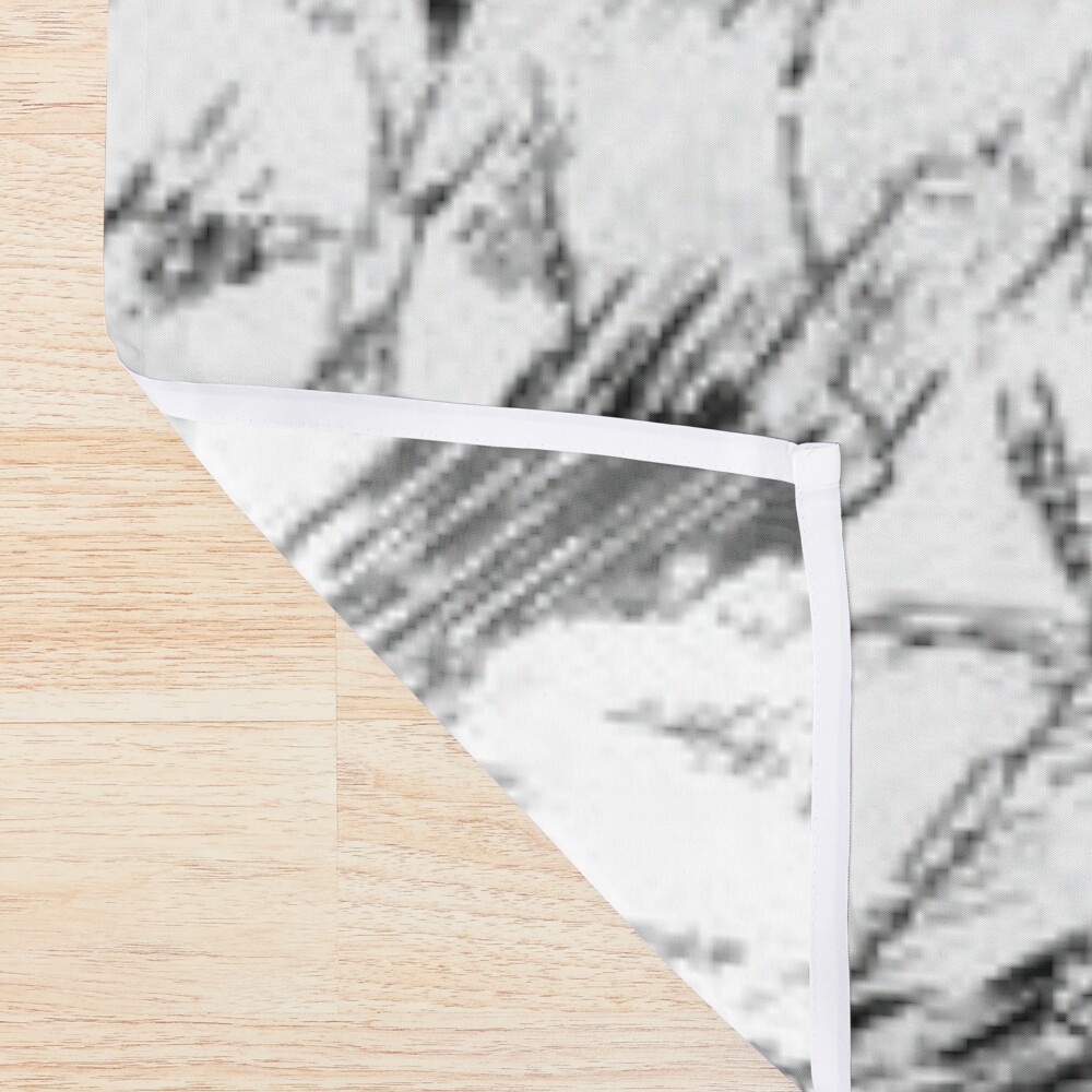 Rukawa Dunk Shower Curtain - Image 2