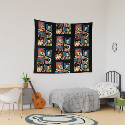 Slam Dunk Art Retro Vintage Tapestry