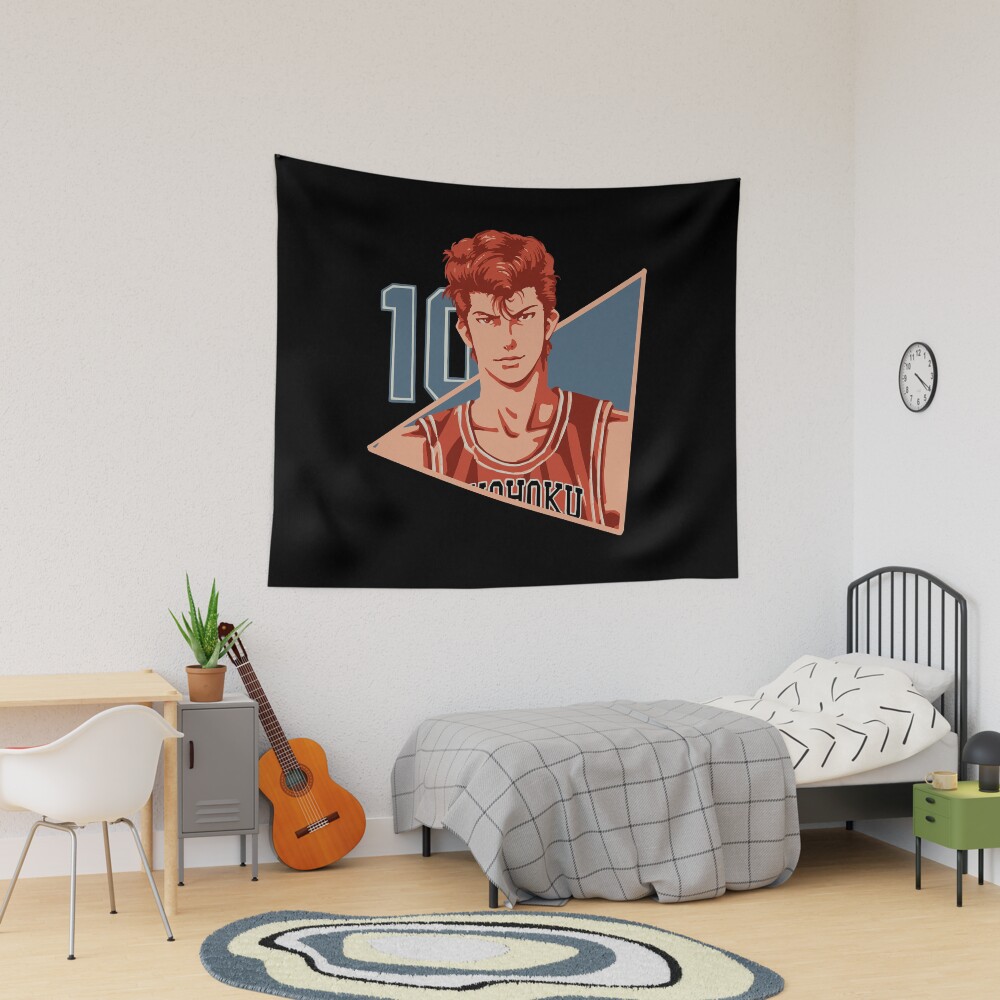 Slam Dunk Sakuragi Retro Vintage Tapestry
