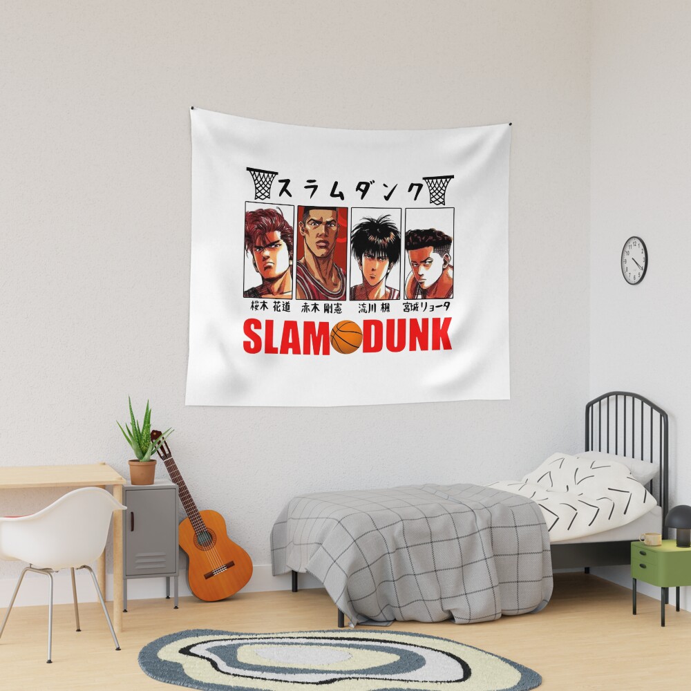 Slam Dunk Hanamichi Sakuragi Shokocu Tapestry