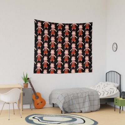 Slam Dunk Caricature Hanamichi Sakuragi Tapestry