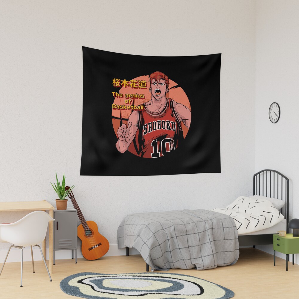 Slam Dunk Hanamichi Retro Vintage Tapestry