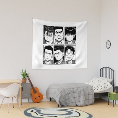 Slam Dunk Anime Slam Dunk Team Tapestry